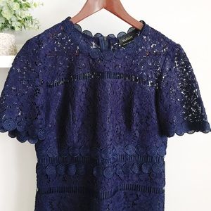 bardot eloise lace dress
